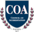 Council of Accreditation logo